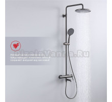 Душевая стойка Raglo R20.24.09 графит