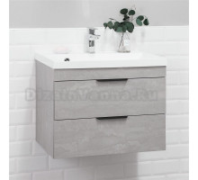 Тумба с раковиной IKA Alta 70x56x45 Бетонный Камень