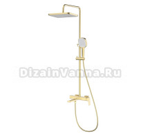 Душевая стойка Raglo R30.24.03 сатин золотой