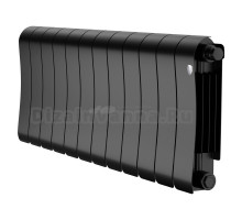 Радиатор биметаллический Royal Thermo Infinity V 300 12 секций, нижнее подключение, Noir Sable