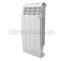 Радиатор алюминиевый Royal Thermo Biliner Alum 500 4 секции, белый