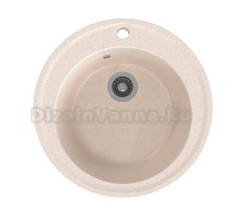 Мойка кухонная Mixline ML-GMS01 бежевая