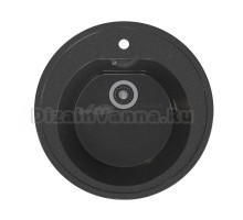 Мойка кухонная Mixline ML-GMS02 черная