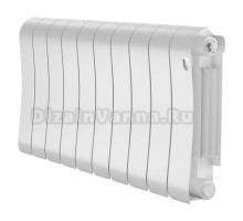 Радиатор биметаллический Royal Thermo Infinity 300 10 секций, Bianco Traffico
