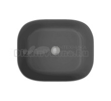 Накладная раковина Teymi Solli 50 темно-серая матовая