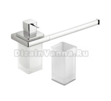 Набор Стакан Colombo Design Lulu B6241 хром + Дозатор B6274 хром