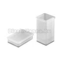 Набор Стакан Colombo Design Lulu B6241 хром + Мыльница B6240 хром