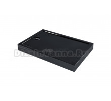 Поддон для душа МЕТАКАМ Universal PRO Black N 1200*800 глянцевый черный