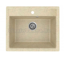 Мойка кухонная Practik PR-M 565-002 слоновая кость