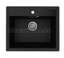 Мойка кухонная Practik PR-M 565-004 черный оникс