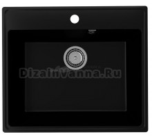 Мойка ULGRAN Quartz уголь (Forte 580-07)