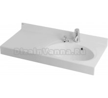 Мебельная раковина AQUATON Отель 100 R с навесами и диспенсером