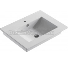 Мебельная раковина Sanita luxe Quadro 60 QDR60SLWB01