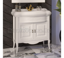 Тумба под раковину без столешницы Opadiris Лоренцо 80 белая матовая