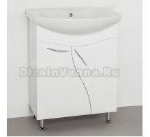 Тумба под раковину без столешницы Style Line Амелия 65 белая