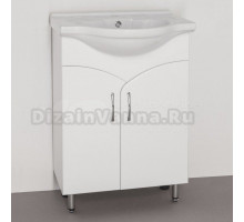 Тумба под раковину без столешницы Style Line Эко Стандарт №15 60 белая
