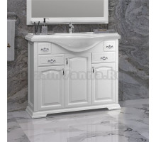 Тумба под раковину без столешницы Opadiris Риспекто 100 белая матовая