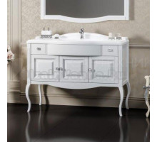 Тумба под раковину без столешницы Opadiris Лаура 120 белая матовая