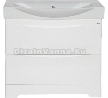 Тумба под раковину без столешницы Misty Элвис 85 белая