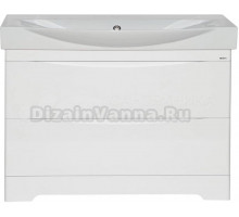 Тумба под раковину без столешницы Misty Элвис 105 белая