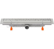 Душевой трап (лоток) MCH Chudej Square CH450SN 45 см, хром