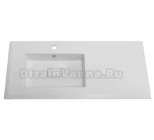 Мебельная раковина Cezares Bellagio L 106 см, bianco opaco