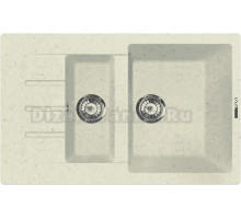 Мойка кухонная Lava D2.VNL vanilla