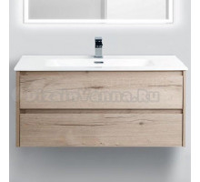 Тумба под раковину без столешницы BelBagno Kraft 100 rovere galifax bianco