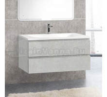 Тумба под раковину без столешницы Cezares Molveno 100 beton