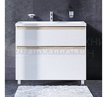 Тумба под раковину без столешницы AM.PM X-Joy 100, напольная, белый глянец