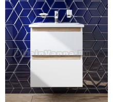 Тумба под раковину без столешницы AM.PM X-Joy 55, подвесная, белый глянец