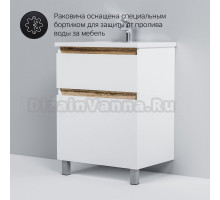 Тумба под раковину без столешницы AM.PM X-Joy 65, напольная, белый глянец