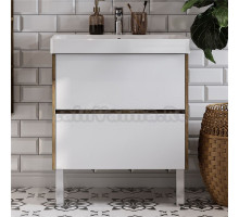 Тумба под раковину без столешницы AQUATON Сканди 70 дуб рустикальный