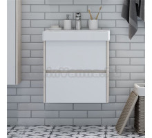 Тумба под раковину без столешницы AQUATON Сканди 55 дуб верона