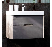 Тумба под раковину без столешницы AQUATON Оливия 70 грей/дуб ойстер