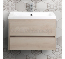 Тумба под раковину без столешницы Art&Max Family 60, подвесная, Pino Bianco