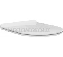 Крышка-сиденье KERAMA MARAZZI Plaza Modern PLMR.seat.02\\WHT с микролифтом, глянцевый белый
