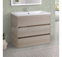 Тумба под раковину без столешницы Art&Max Family 90, напольная, Pino Bianco