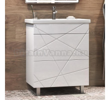 Тумба под раковину без столешницы Vigo Geometry 60 белая