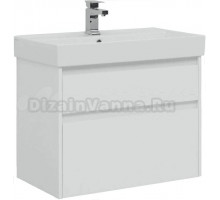 Тумба под раковину без столешницы Aquanet Lino Nova Lite 75 2 ящика