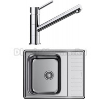 Комплект Мойка Omoikiri Sagami 63 + Смеситель Blanco Kano 521502
