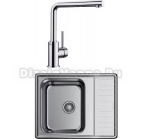 Комплект Мойка Omoikiri Sagami 63 + Смеситель Blanco Mila 524213