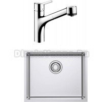 Комплект Мойка Omoikiri TADZAVA 54-U/I ULTRA-IN + Смеситель Hansgrohe Talis S 32841000