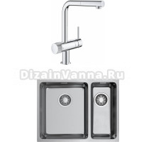 Комплект Мойка Omoikiri TADZAVA 58-2-U/IF L + Смеситель Grohe Blue Pure Minta 31721000