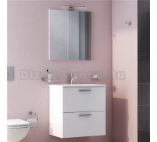 Мебель для ванной комнаты VitrA Mia 60 белая глянцевая