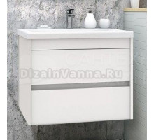 Тумба под раковину без столешницы Art&Max Family 75, подвесная, Bianco Lucido