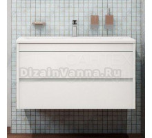 Тумба под раковину без столешницы Art&Max Family 90, подвесная, Bianco Lucido