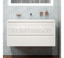 Тумба под раковину без столешницы Art&Max Family 100, подвесная, Bianco Lucido