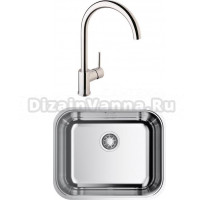 Комплект Мойка Omoikiri Omi 54-U/IF-IN нержавеющая сталь + Смеситель VitrA Minimax S A42091EXP