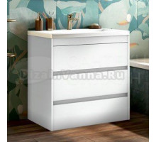 Тумба под раковину без столешницы Art&Max Family 75, напольная, Bianco Lucido